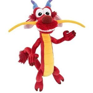 Disney Mulan Mushu Plush 15” red dragon stuffed toy